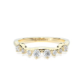 Scattered Wedding Band by Allure